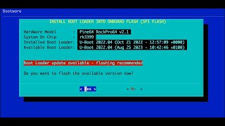 S03E24  Pinebook ProRockPro64  Boot Loader upgrade [upl. by Hortensa]