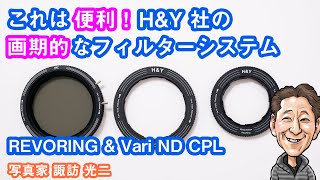 G038「画期的なフィルターシステム HampY社の REVORING ＆ REVORING Vari ND31000 CPL」 [upl. by Aland]