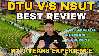 DTU vs NSUT COLLEGE REVIEW  Which College is Better for You in 2024 🔥  JAC DELHI COUNSELLING [upl. by Ivan330]