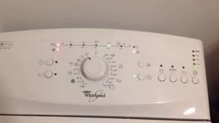 Whirlpool AWE6515 reset programatoracontrol board reset program serwisowy diagnostic test program [upl. by Sussna]