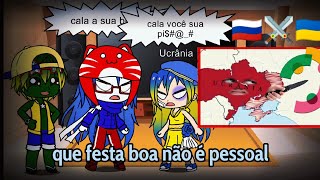 países reagindo a Ucrânia ameaça o festival mundial da juventude na Rússia oipedrodaher [upl. by Moyers44]