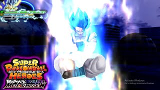 Gogeta SSJBE SDBH Remake Dragon Ball Z Tenkaichi Tag Team ISO MOD [upl. by Mcquade599]