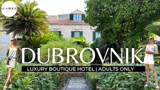 Luxury Hotel Dubrovnik  Heritage Villa Nobile Review amp Tour [upl. by Feeney]