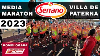 📹 MEDIA MARATÓN PATERNA 2023 VÍDEO REPORTAJE DESDE DENTRO 🏆 CLASIFICACIÓN Y RECORRIDO [upl. by Luaped368]