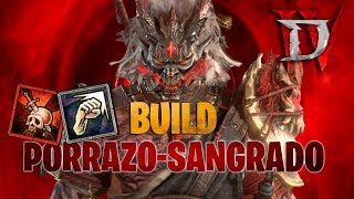 DIABLO 4  Build BÁRBARO PORRAZO de SANGRADO  ¡Desata el Poder del Guerrero Sangriento [upl. by Lawry]