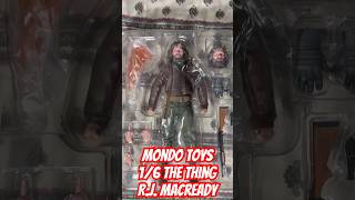 Mondo Toys 16 THE THING RJ MACREADY Figure Quick Look John Carpenter mondo thething macready [upl. by Hanavas]