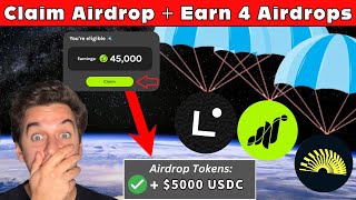 Claim AIRDROP Now  Earn 4 Airdrops  DO THIS NOW [upl. by Tanah544]