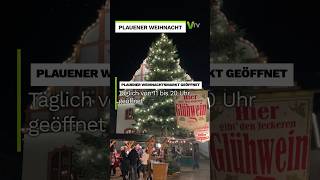 Plauener Weihnachtsmarkt eröffnet  VTV [upl. by Amadeus]