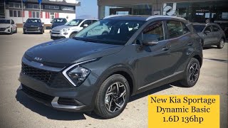 2022 KIA SPORTAGE DYNAMIC BASIC 48V MHEV 16D 136HP REVIEW INTERIOR amp EXTERIOR [upl. by Clough]