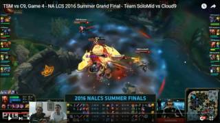 NA LCS Finals VOD Review TSM vs C9 Game 4 [upl. by Novihc157]