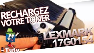 17G0154 Lexmark Toner Type M410  Bien Recharger Le Toner [upl. by Kcinomod]