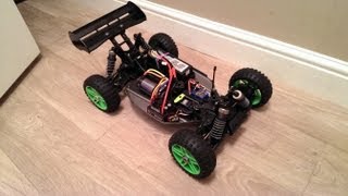 Very Fast Hyper 7 with 4S Brushless Conversion 2400 watts [upl. by Nonnah]