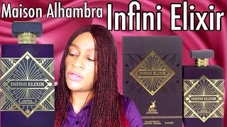 Maison Alhambra Infini Elixir Perfume Review  My Perfume Collection [upl. by Atsira]