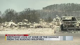 Ruidoso officials evaluating current damage to village [upl. by Gnos]