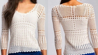 Crochet Sweater [upl. by Cristoforo]