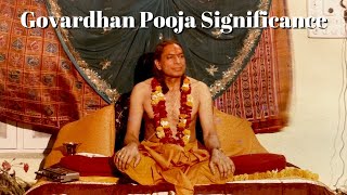 गोवर्धन पूजा महात्म्य  Govardhan Pooja  Lecture by Jagadguru Shri Kripalu Ji Maharaj [upl. by Giana]