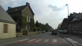 Driving On The D786 Through Planguenoual Cotes dArmor Brittany France 5th May 2011 [upl. by Ermin808]