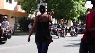 37ª Concentração de Motos Faro  Desfile 2018 [upl. by Sill]