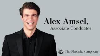 Phoenix Symphony Appoints Alex Amsel as Associate Conductor [upl. by Ahsanat682]