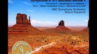 34 ToscaniniNBC  Dvorak Symphony 9 Mvt 3 [upl. by Nywloc]