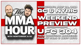 The MMA Hour UFC 304 preview On The Nose more  Jul 24 2024 [upl. by Audley]