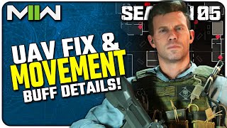 Movement Buffs UAV Fixed amp More Changes  MWII Season 5 Patch Details [upl. by Airdnaid197]