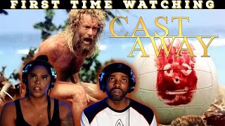 Cast Away 2000  First Time Watching  Movie Reaction  Asia and BJ [upl. by Annahsed]