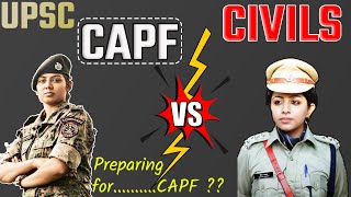 CAPF vs CIVILS  How is CAPF Preparation Different  All Myths solved by Sravan Sambrani AVKS [upl. by Soilisav]