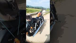 Harley davidson 48 sound [upl. by Hgierb1]