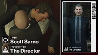 HITMAN · Contract The Director  The Sarajevo Six Paris SASO Silent Assassin Suit Only [upl. by Aniv]