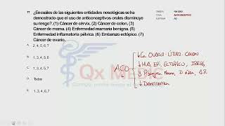 6 BANCO DE PREGUNTAS GINECOLOGÍA PARTE 6 [upl. by Niahs]