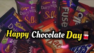 Chocolate Day Status 2024🍫 Chocolate Day WhatsApp Status 2024😚 Happy Chocolate Day Shayari💕 [upl. by Seditsira]