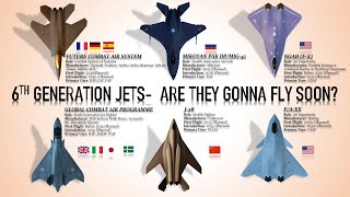 Updates on 6th Generation Fighter Jets [upl. by Anitsirhk227]