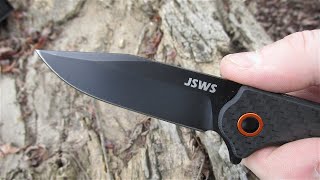 JSWS D2 Clip Point Liner Lock EDC Folding Pocket Knife 27 [upl. by Ralph927]