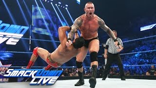 Randy Orton vs Alberto Del Rio SmackDown Live Aug 9 2016 [upl. by Aleakim826]