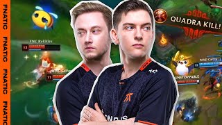 Rekkles denies Selfmades PENTAKILL  LEC 2020 Spring Highlights  FNC vs MAD [upl. by Gunthar]