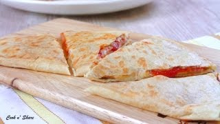 Ham and Cheese Quesadillas [upl. by Zelig257]