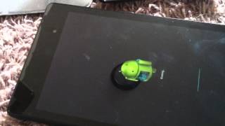 How to do factory reset on asus nexus 7 inch tablet [upl. by Ika]