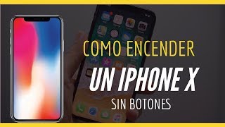 Como Encender y apagar iPhone sin botones [upl. by Einnok]