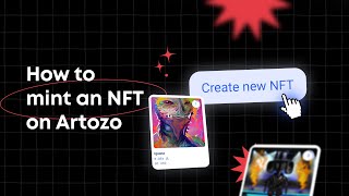 How to mint an NFT on Artozo for free [upl. by Kred556]