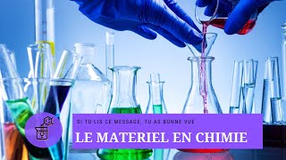 Le Matériel en Chimie niveau collège [upl. by Lleira]