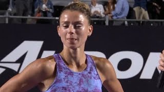 Camila Giorgi retires ❤️🇮🇹🥲 but why❓A look back at her last Championship ❤️❤️🏆 [upl. by Utir]