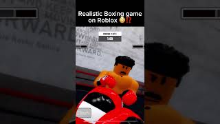 Realistic boxing game on Roblox 🔥😳roblox prizefighter robloxboxing boxingbeta [upl. by Lyrej]