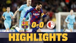 HIGHLIGHTS  Barça 00 Slavia Prague [upl. by Reggi]