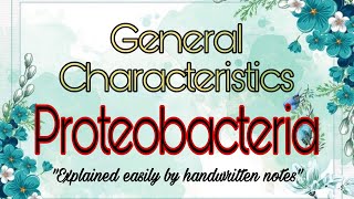 PROTEOBACTERIA l General characteristics l HindiEnglish l Neha sheikh [upl. by Spielman]