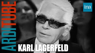 Karl Lagerfeld et les régimes alimentaires  INA Arditube [upl. by Leverett763]