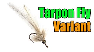 Tarpon Fly Variant Fly Tying [upl. by Halik]