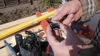 How to change carbon brushes in a circular saw PARKSIDE PHKS 1450 LASER [upl. by Scherman75]