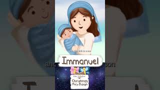 IMMANUEL GOD WITH US · BIBLE STORIES FOR CHILDREN KIDS · ANIMATED CARTOON BIBLE shorts [upl. by Arinay961]