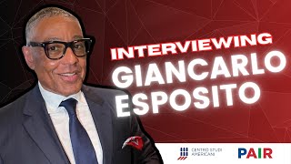 GIANCARLO ESPOSITO REVEALED  Exclusive Interview at the Center For American Studies [upl. by Phillane]